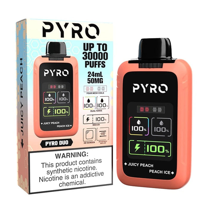 Pyro Duo 30000 Disposable Vape (5%, 30000 Puffs)