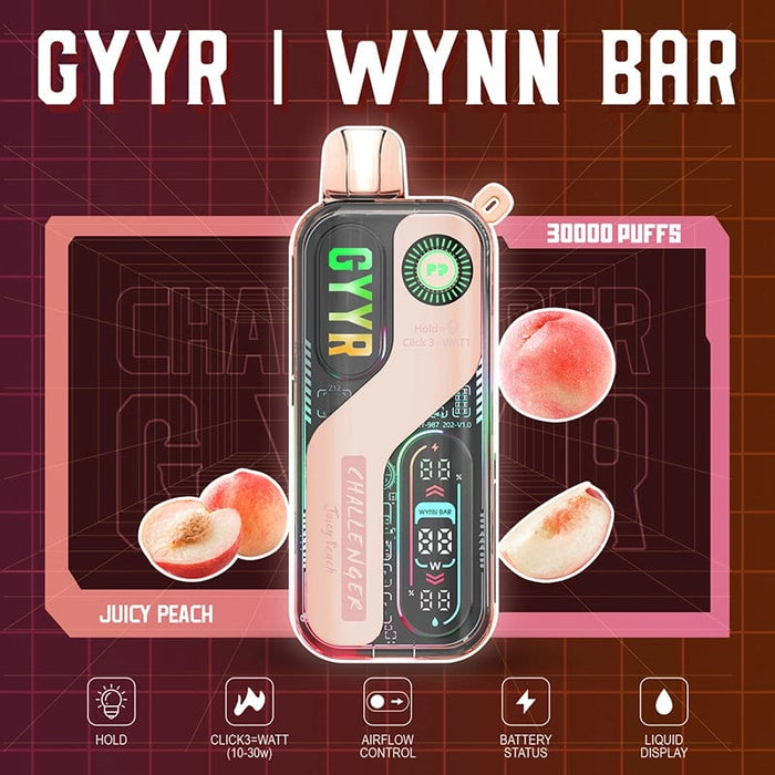 GYYR WYNN Bar Challenger 30K Disposable Vape (5%, 30000 Puffs)