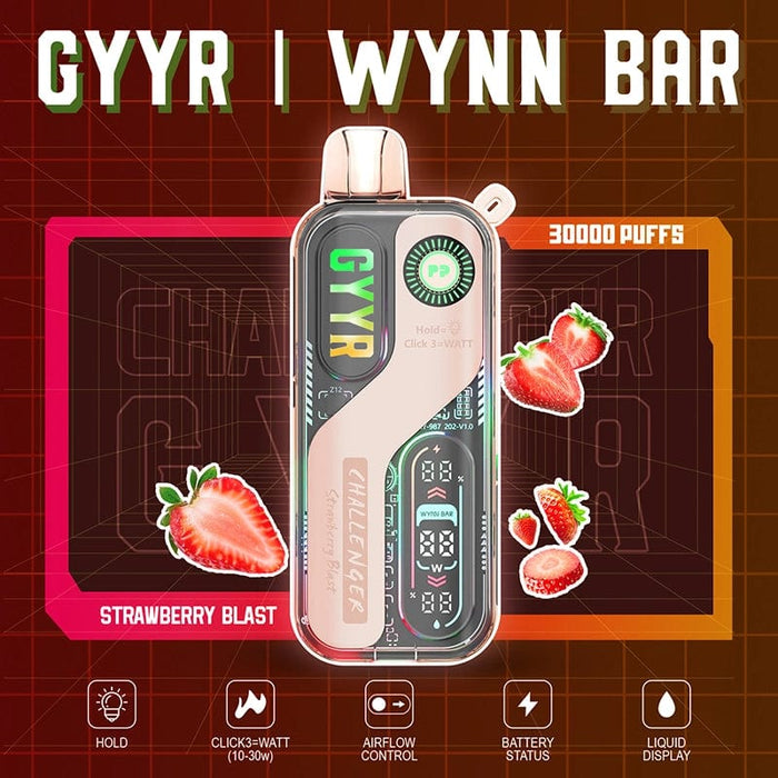 GYYR WYNN Bar Challenger 30K Disposable Vape (5%, 30000 Puffs)