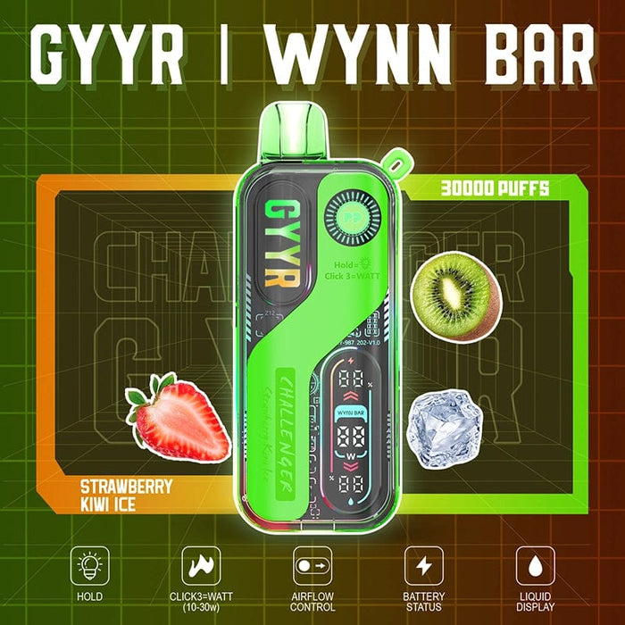 GYYR WYNN Bar Challenger 30K Disposable Vape (5%, 30000 Puffs)