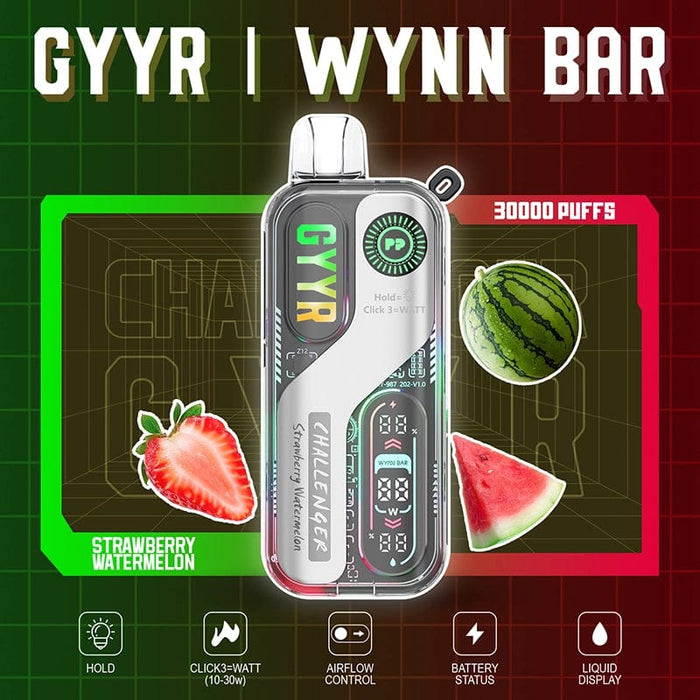 GYYR WYNN Bar Challenger 30K Disposable Vape (5%, 30000 Puffs)