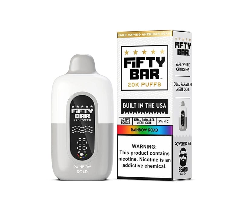 Fifty Bar x Hidden Hills 20K Disposable Vape (5%, 20000 Puffs)