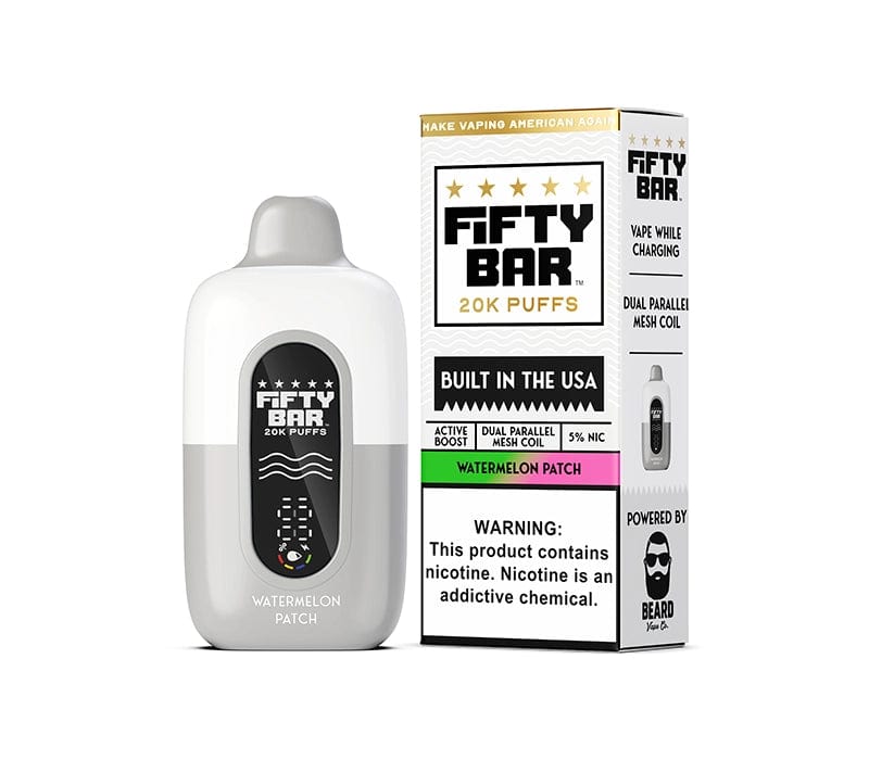 Fifty Bar V2 20K Disposable Vape (5%, 20000 Puffs)