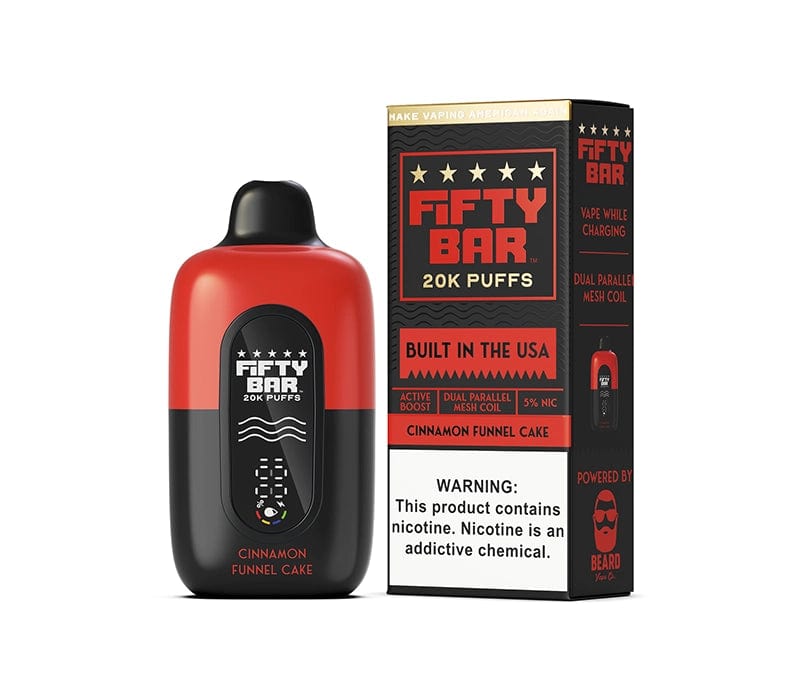 Fifty Bar x Hidden Hills 20K Disposable Vape (5%, 20000 Puffs)