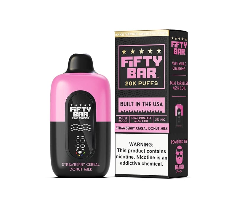 Fifty Bar x Hidden Hills 20K Disposable Vape (5%, 20000 Puffs)