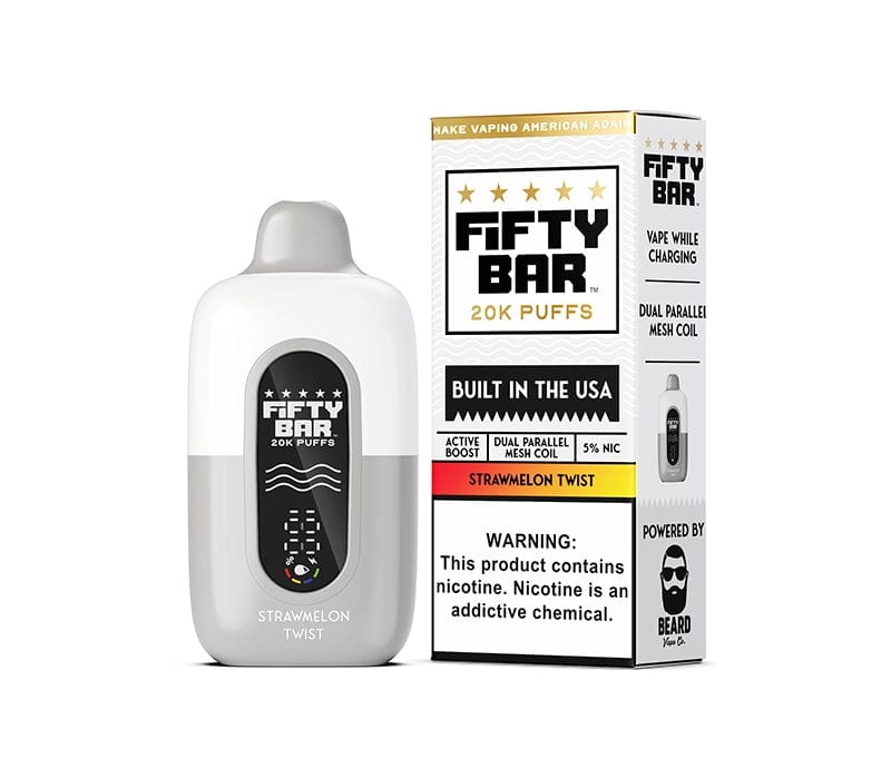 Fifty Bar V2 20K Disposable Vape (5%, 20000 Puffs)