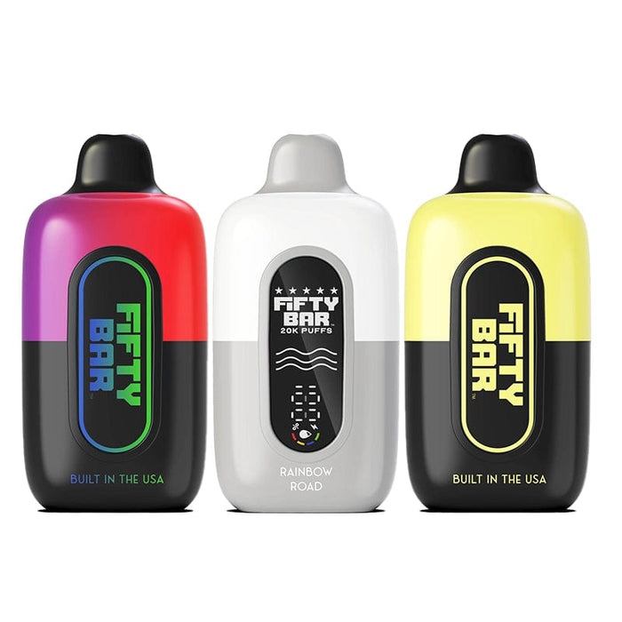 Fifty Bar x Hidden Hills 20K Disposable Vape (5%, 20000 Puffs)