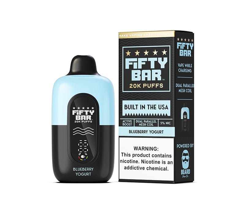 Fifty Bar x Hidden Hills 20K Disposable Vape (5%, 20000 Puffs)