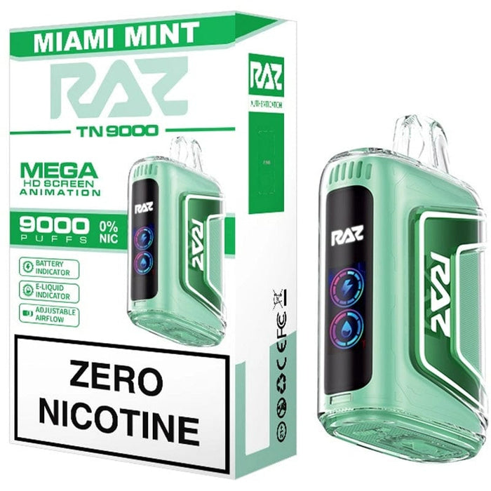 RAZ TN9000 Disposable Vape (5%, 9000 Puffs)
