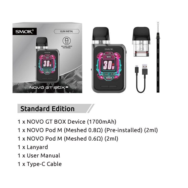 SMOK Novo GT Box 30W Pod Kit - TBS Supply Co