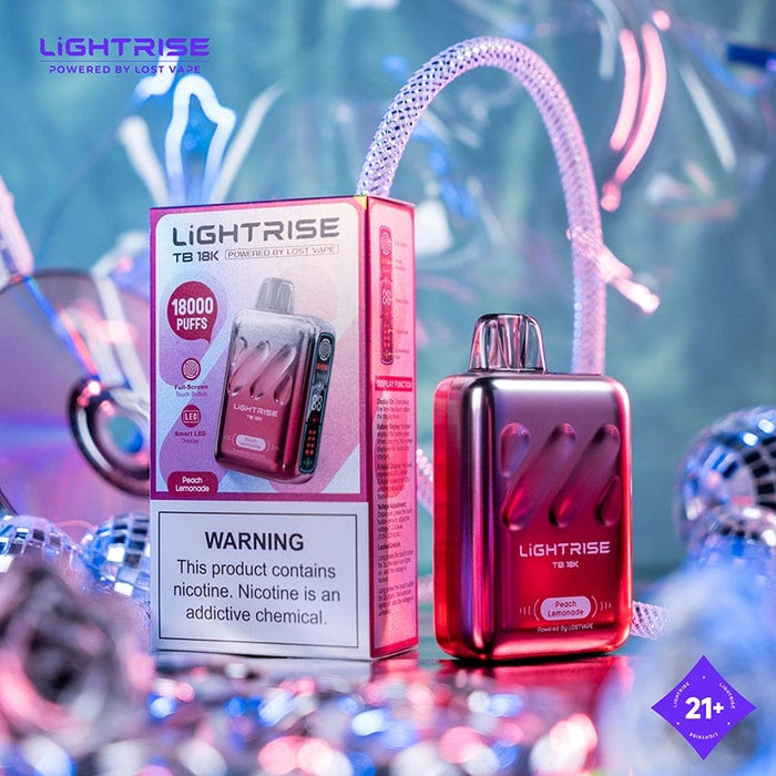 Lost Vape Lightrise TB 18K Disposable Vape (5%, 18000 Puffs) - TBS Supply Co