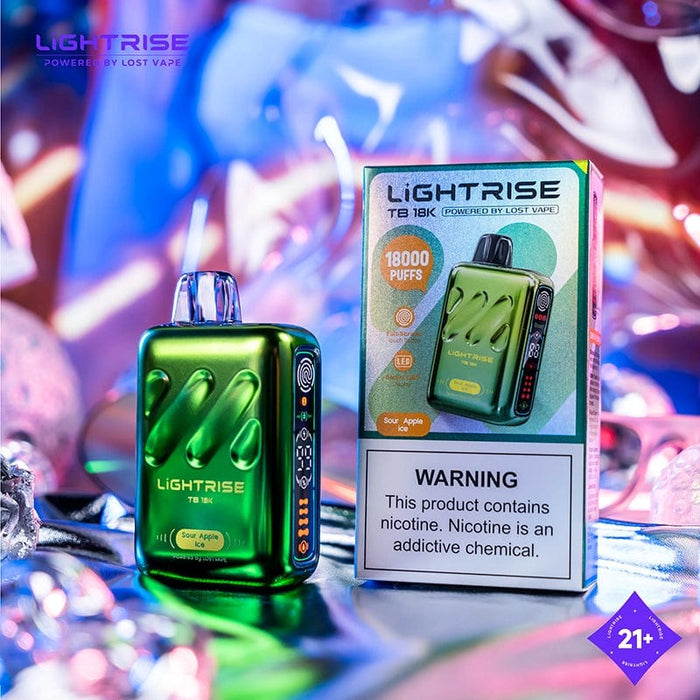 Lost Vape Lightrise TB 18K Disposable Vape (5%, 18000 Puffs) - TBS Supply Co