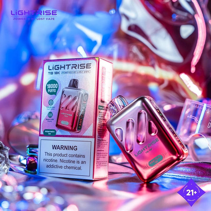 Lost Vape Lightrise TB 18K Disposable Vape (5%, 18000 Puffs) - TBS Supply Co