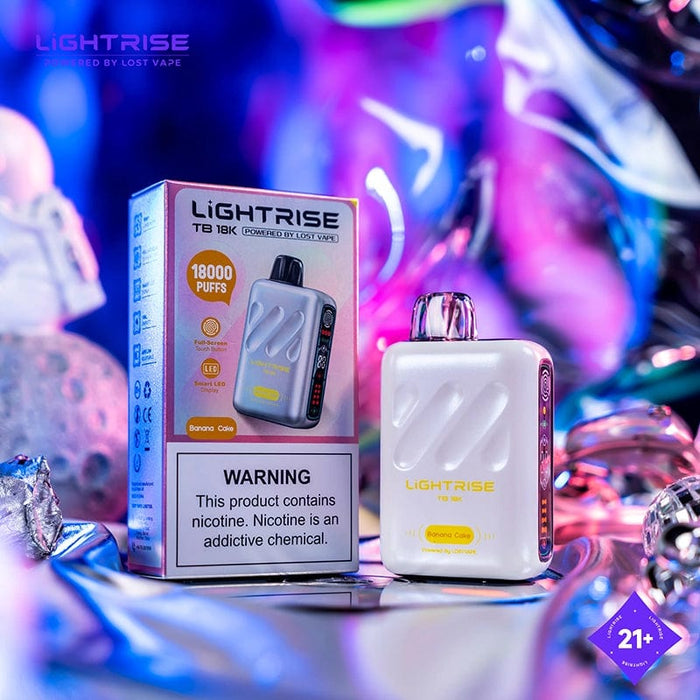 Lost Vape Lightrise TB 18K Disposable Vape (5%, 18000 Puffs) - TBS Supply Co