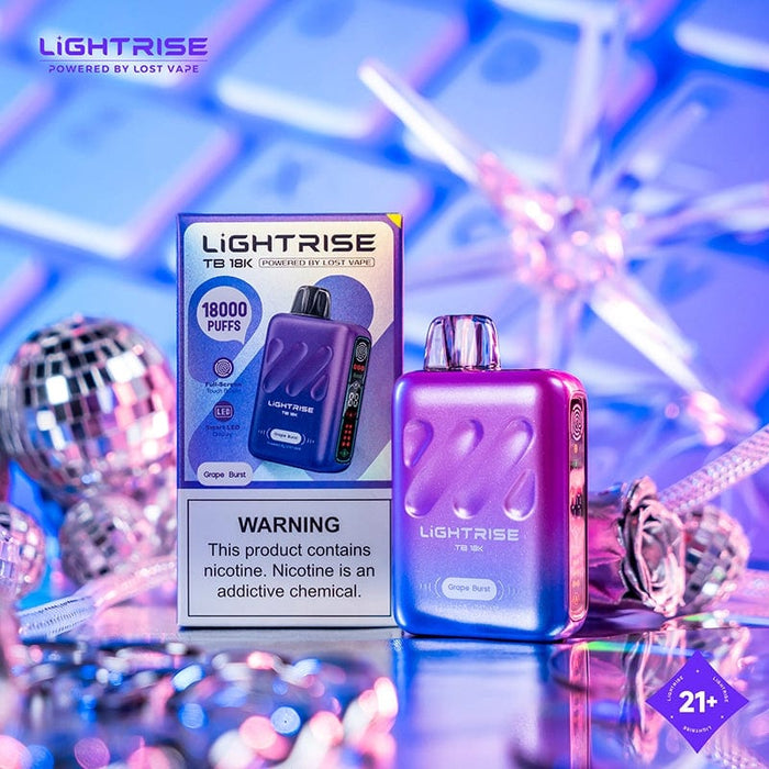 Lost Vape Lightrise TB 18K Disposable Vape (5%, 18000 Puffs) - TBS Supply Co