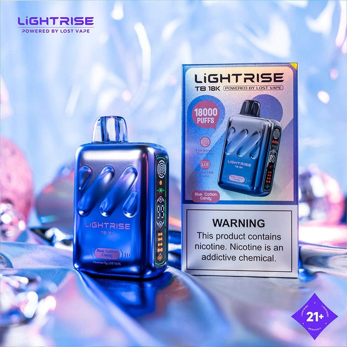 Lost Vape Lightrise TB 18K Disposable Vape (5%, 18000 Puffs) - TBS Supply Co