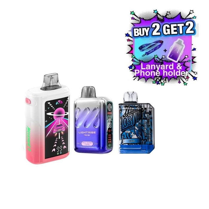 Lost Vape Lightrise TB 18K Disposable Vape (5%, 18000 Puffs) - TBS Supply Co