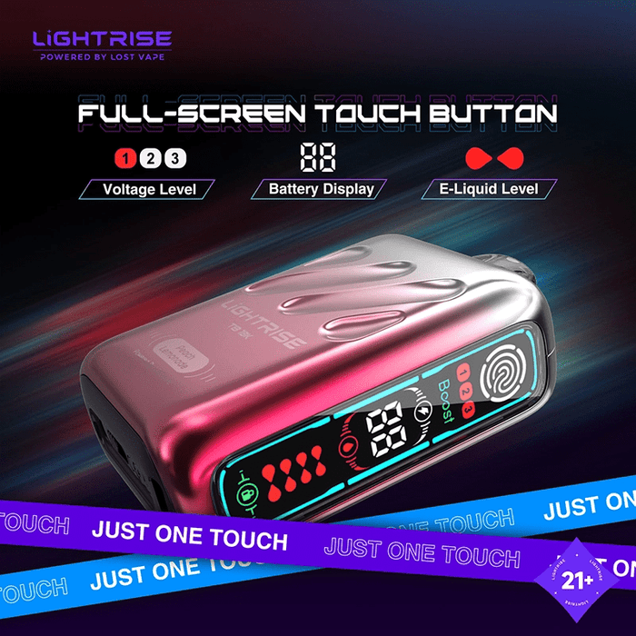 Lost Vape Lightrise TB 18K Disposable Vape (5%, 18000 Puffs) - TBS Supply Co
