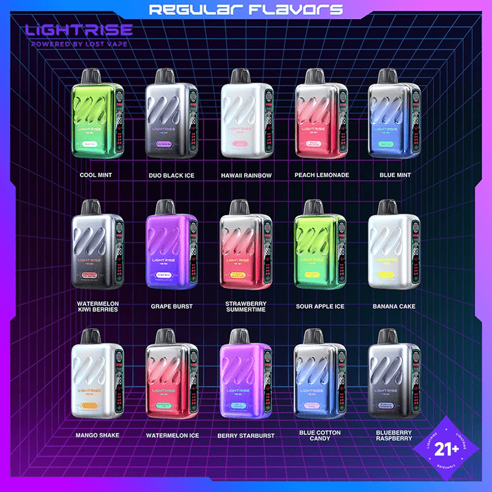 Lost Vape Lightrise TB 18K Disposable Vape (5%, 18000 Puffs) - TBS Supply Co