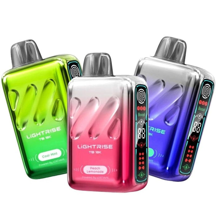 Lost Vape Lightrise TB 18K Disposable Vape (5%, 18000 Puffs) - TBS Supply Co