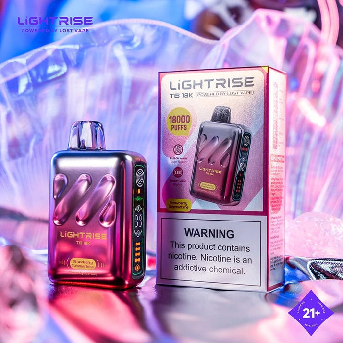 Lost Vape Lightrise TB 18K Disposable Vape (5%, 18000 Puffs) - TBS Supply Co