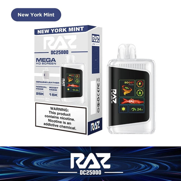 RAZ DC25000 Disposable Vape (5%, 25000 Puffs)