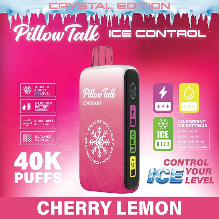 Pillow Talk Ice Control IC40000 Disposable Vape (5%, 40000 Puffs)