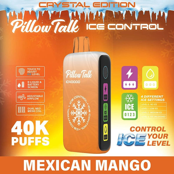 Pillow Talk Ice Control IC40000 Disposable Vape (5%, 40000 Puffs)