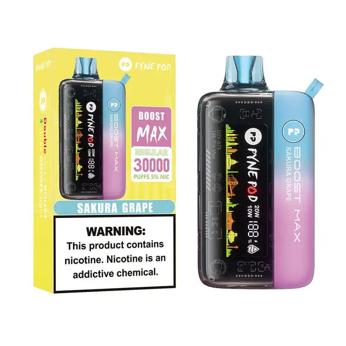 Pyne Pod Boost Max 30000 Disposable Vape (5%, 30000 Puffs) - TBS Supply Co