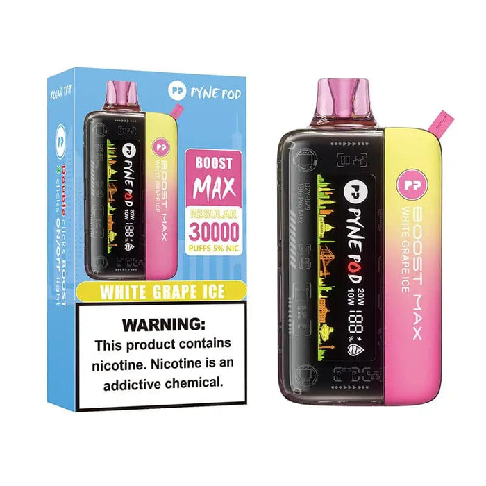 Pyne Pod Boost Max 30000 Disposable Vape (5%, 30000 Puffs)