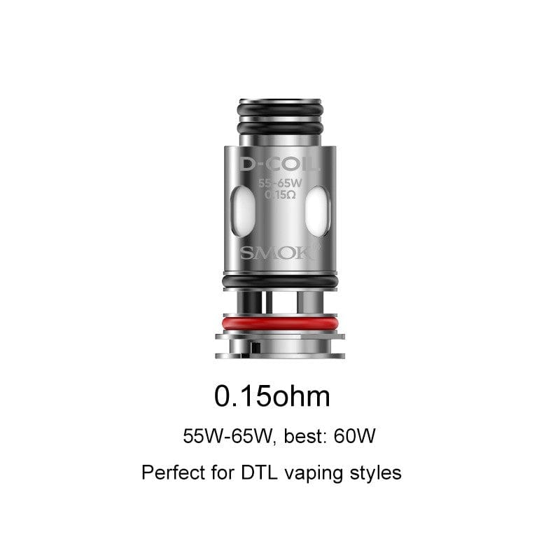 SMOK D-Coil Meshed Coils – Pack of 5 for Rich Flavor