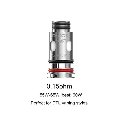 SMOK D-Coil Meshed Coils – Pack of 5 for Rich Flavor