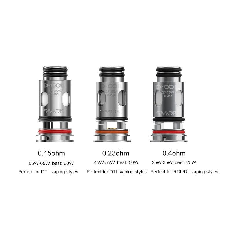 SMOK D-coil Meshed Coil (Pack of 5) - TBS Supply Co