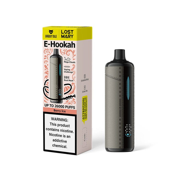 Lost Mary x Urban Tale E-hookah Disposable Vape (0.6%, 26000 Puffs) - TBS Supply Co