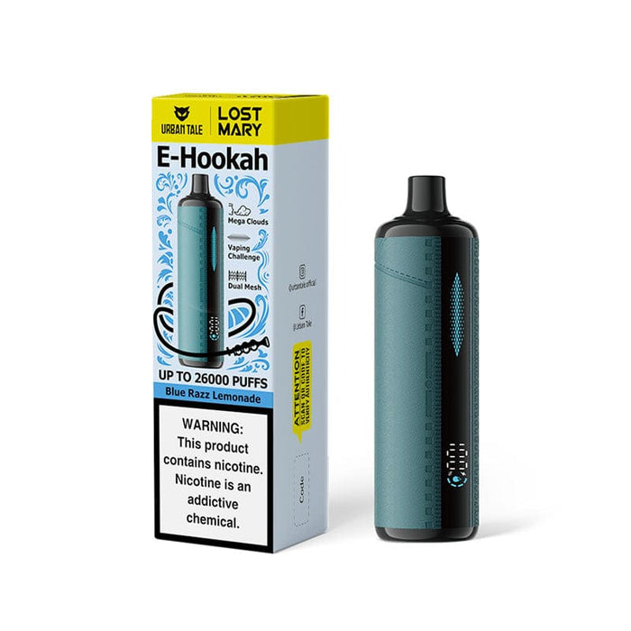 Lost Mary x Urban Tale E-hookah Disposable Vape (0.6%, 26000 Puffs)