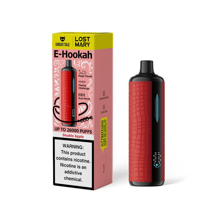 Lost Mary x Urban Tale E-hookah Disposable Vape (0.6%, 26000 Puffs)