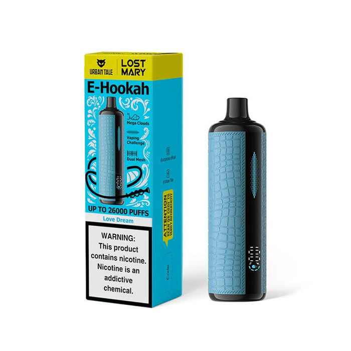 Lost Mary x Urban Tale E-hookah Disposable Vape (0.6%, 26000 Puffs)