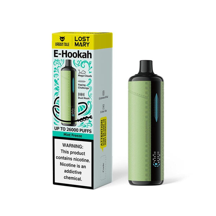 Lost Mary x Urban Tale E-hookah Disposable Vape (0.6%, 26000 Puffs)