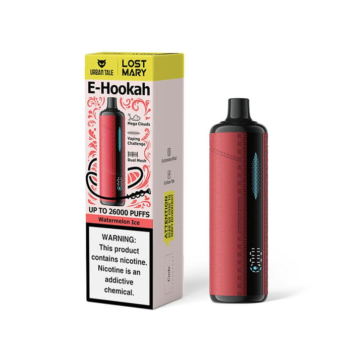 Lost Mary x Urban Tale E-hookah Disposable Vape (0.6%, 26000 Puffs)