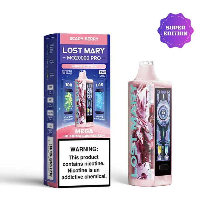 Lost Mary MO20000 Pro Disposable Vape (5%, 20000 Puffs) - TBS Supply Co