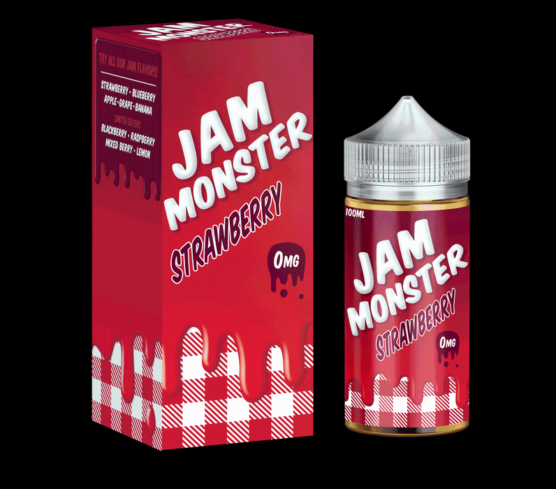 Jam Monster Strawberry 100ml Vape Juice