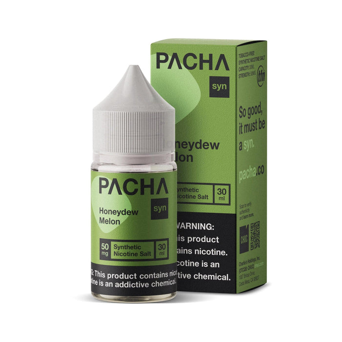 Pacha Syn Honeydew Melon 30ml Nic Salt Vape Juice