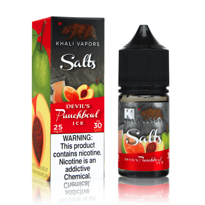 Khali Vapors Salts Devils Punchbowl ICE 30ml Nic Salt Vape Juice