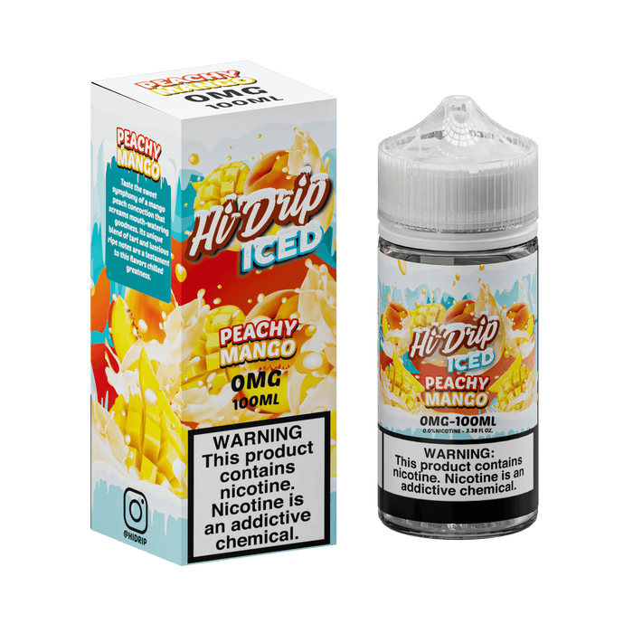 Hi-Drip Iced Peachy Mango 100ml Vape Juice