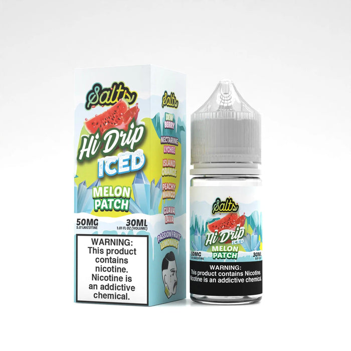 Hi-Drip Salts Iced Melon Patch 30ml Nic Salt Vape Juice