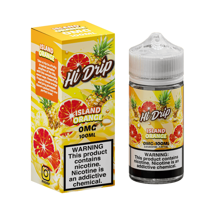 Hi-Drip Island Orange 100ml Vape Juice