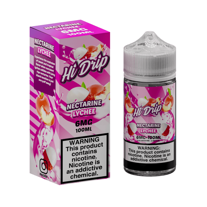 Hi-Drip Nectarine Lychee 100ml Vape Juice