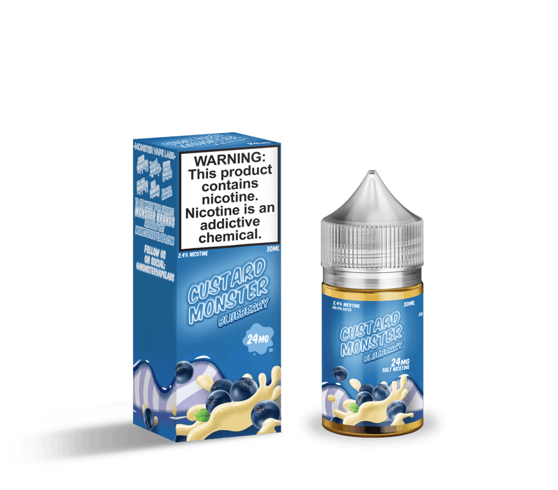 Custard Monster Blueberry Custard 30ml Nic Salt Vape Juice