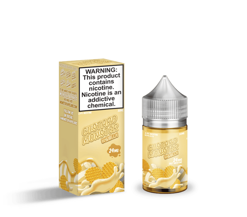 Custard Monster Salts Vanilla Custard 30ml Nic Salt Vape Juice