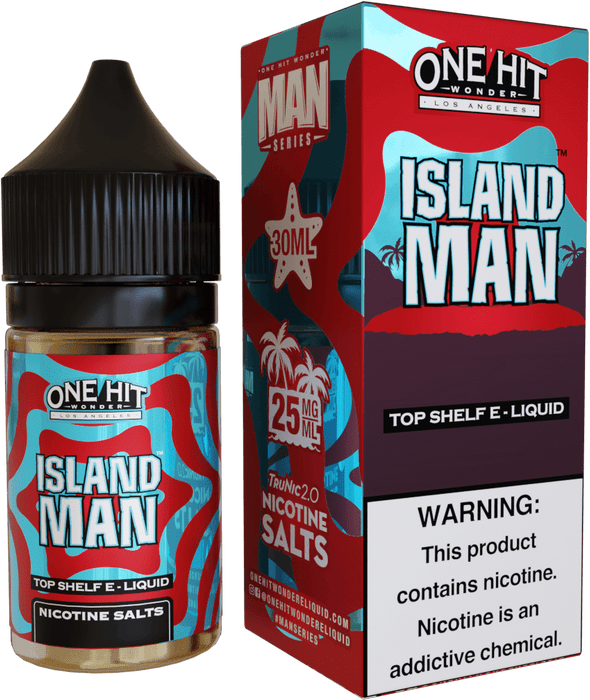 One Hit Wonder Island Man 30ml Nic Salt Vape Juice